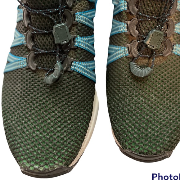 Nike Shox Gravity Sequoia Light Blue Fury Size 9.5 - Picture 9 of 12